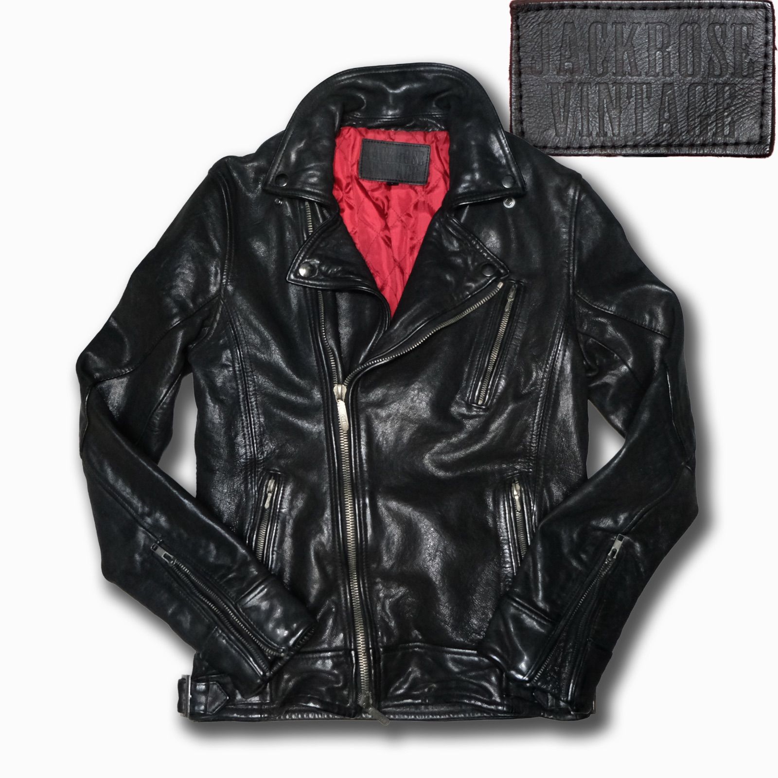 JACKROSE 最高牛革 レザーGジャン レザージャケット vintage 最高牛革 JACKROSE レザーGジャン vintage レザージャケット