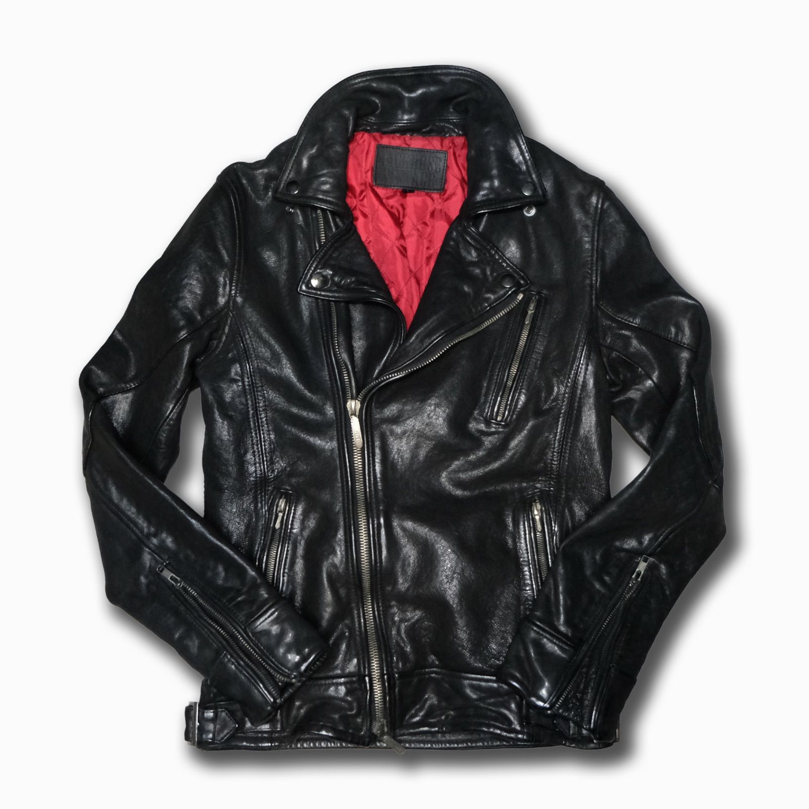 JACKROSE VINTAGE 山羊革 ダブルライダースジャケット サイズ3 ゴート