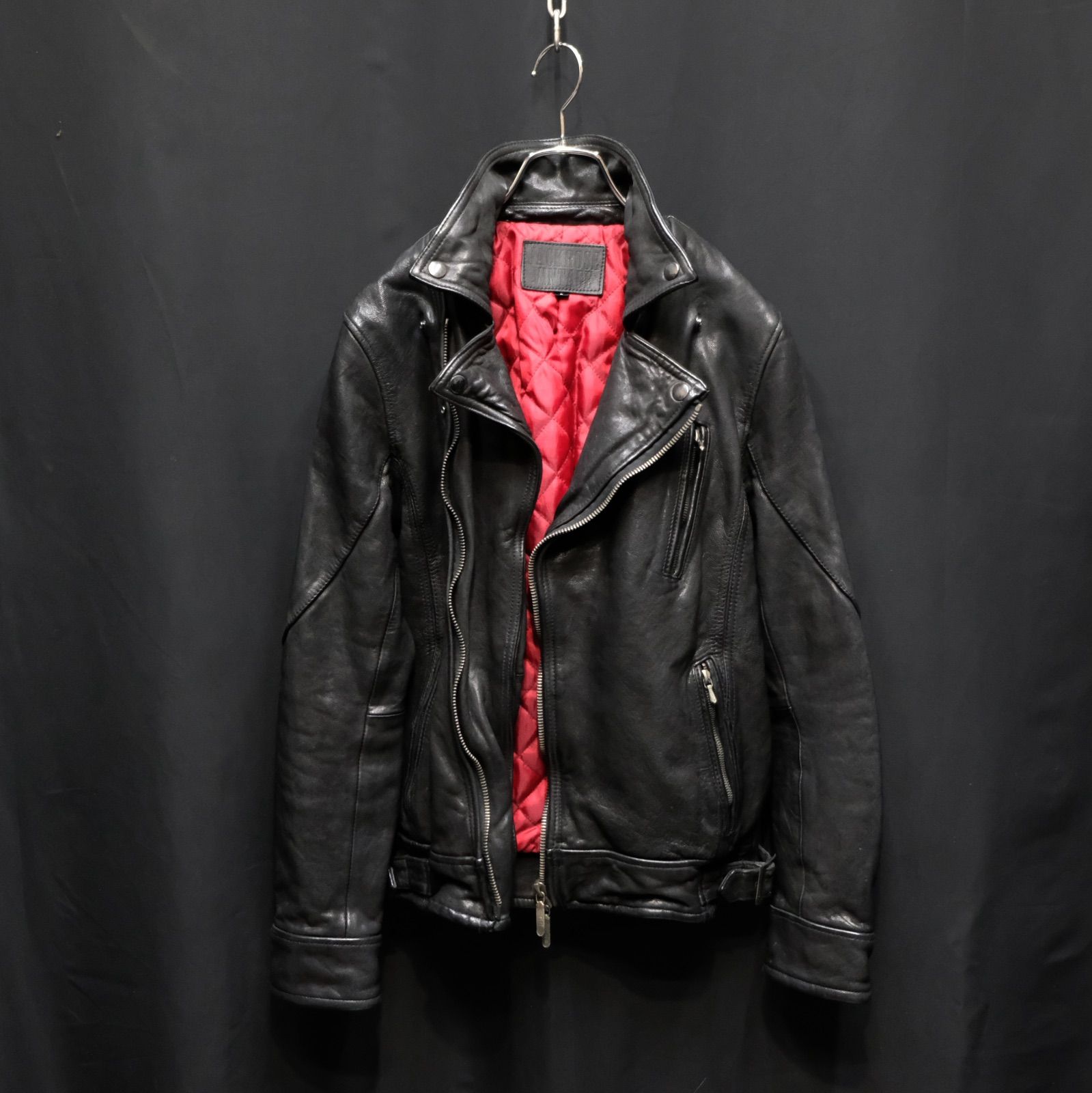 JACKROSE VINTAGE 山羊革 ダブルライダースジャケット サイズ3 ゴート