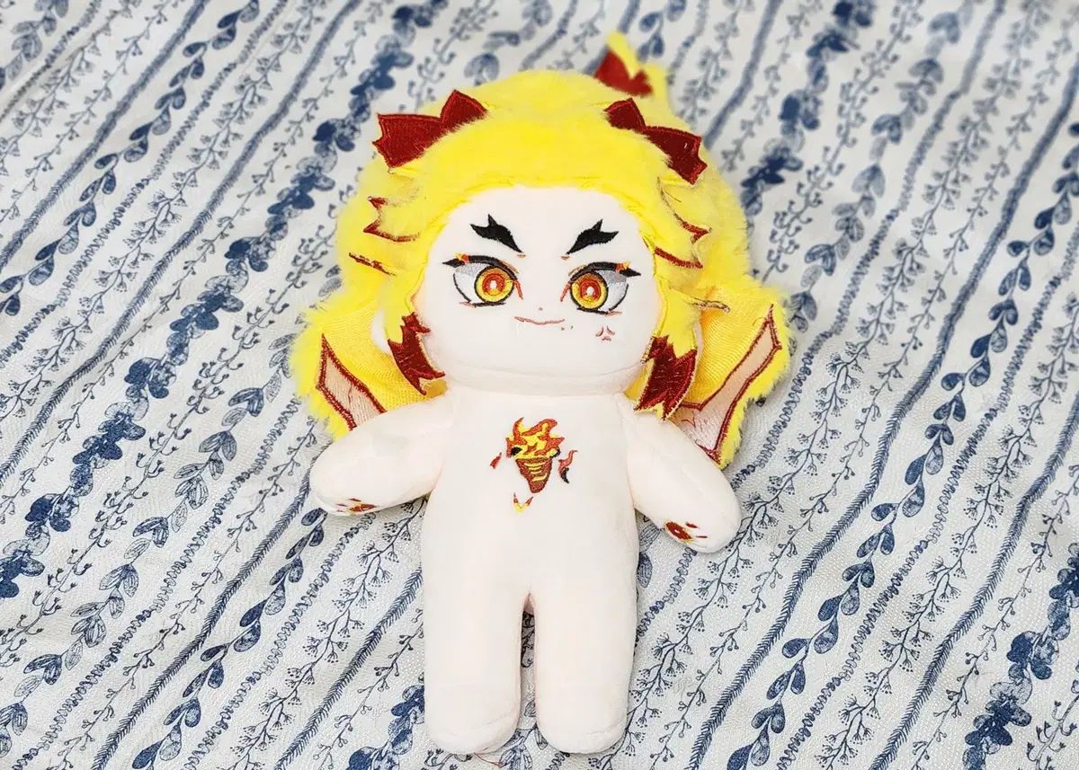 鬼滅の刃 煉獄 杏寿郎 20cm ぬいぐるみ トイスケルトン入りぬいぐるみ