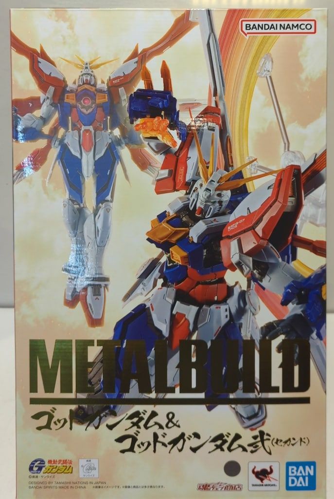 BANDAI SPIRITS METAL BUILD ゴッドガンダム&ゴッドガンダム弐/修正済