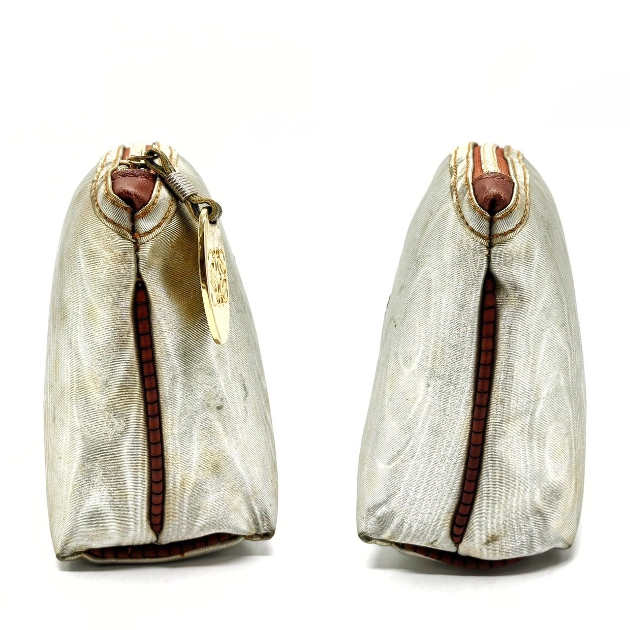 ✨良品✨ LOEWE ロエベ ポーチ アナグラム キャンバス セカンドバッグ