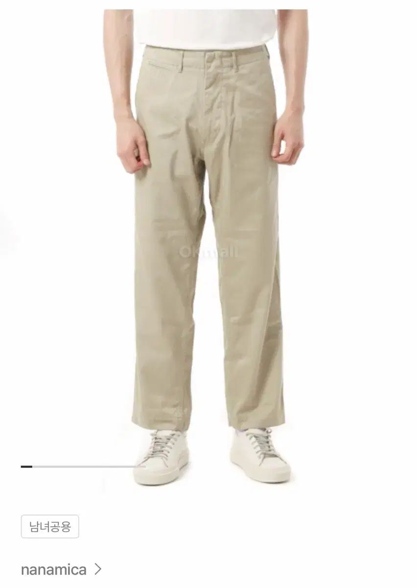 nanamica チノパン 34 カーキ nanamica ワイド チノ 32 カーキ - メルカリ