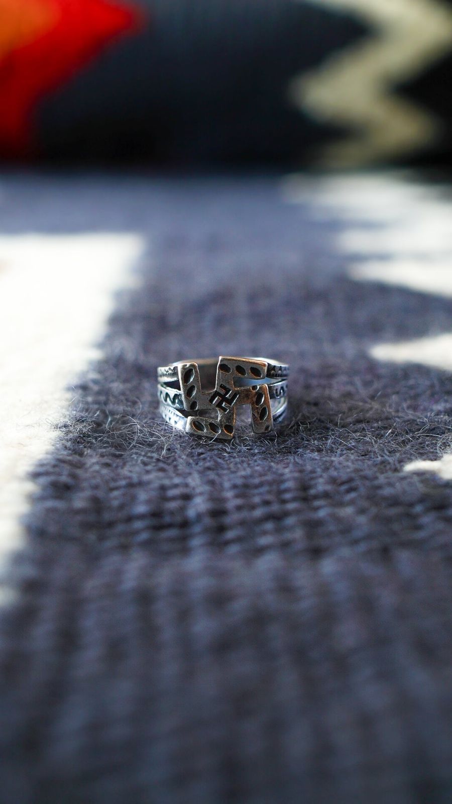 1920-1940s】ナバホ スワスティカ 卍/逆卍 & スネーク & クロスアロー