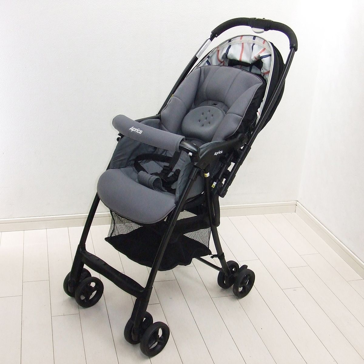 綺麗 ベビーカー 中古 アップリカ カルーンエアーAB aprica 両対面式 A