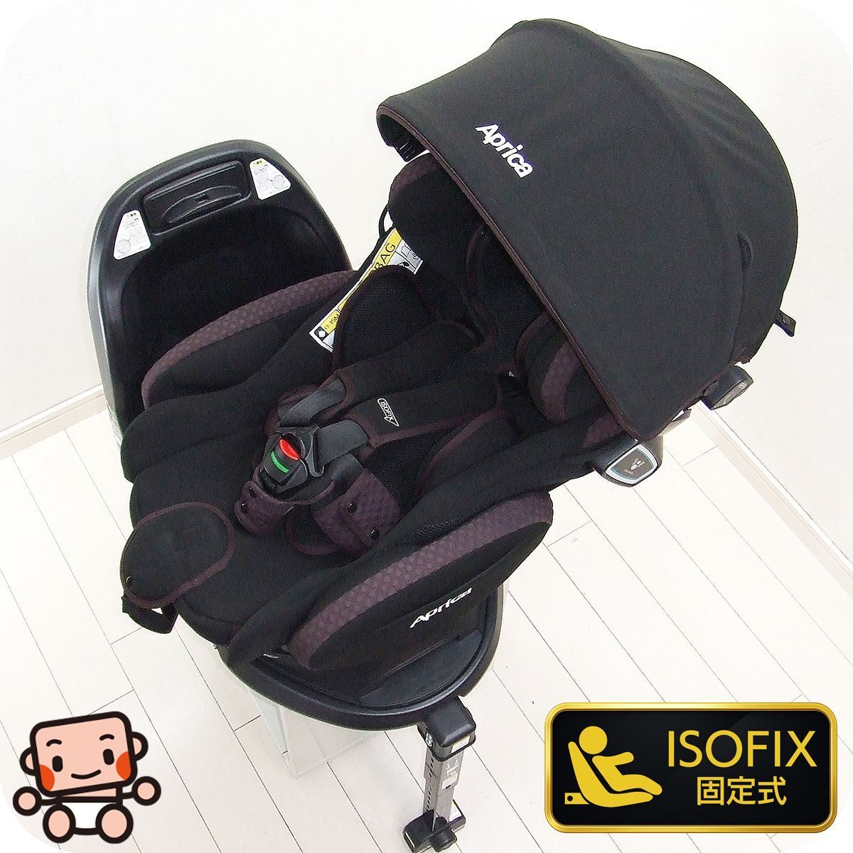 チャイルドシート アップリカ R129 フラディア グロウ ISOFIX 360