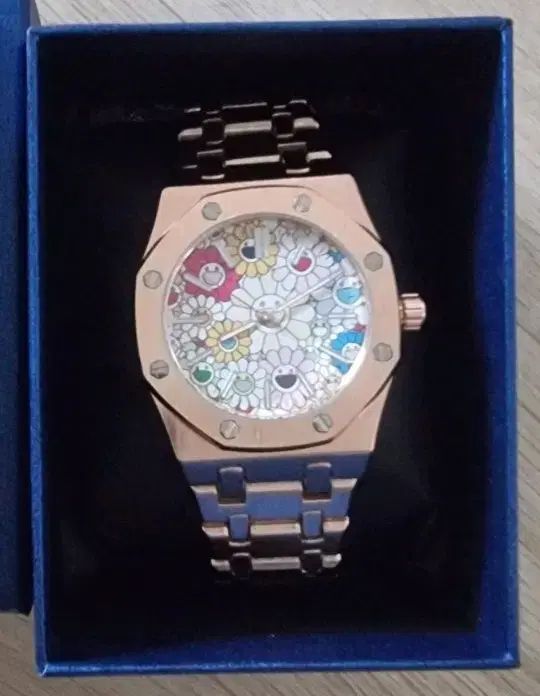 クォーツ時計 エディション ロイヤルオーク=村上隆 (SUPER FLAT FLOWER