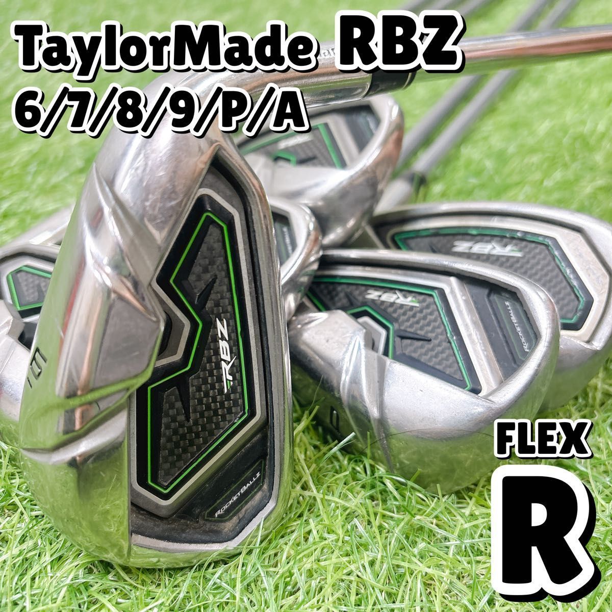 テーラーメイド RBZ メンズゴルフ アイアン 6本セット 6−PA