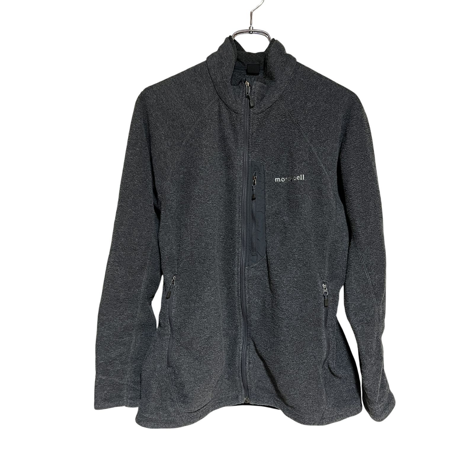 C413 montbell モンベル クリマプラス200 ライニングジャケット グレー