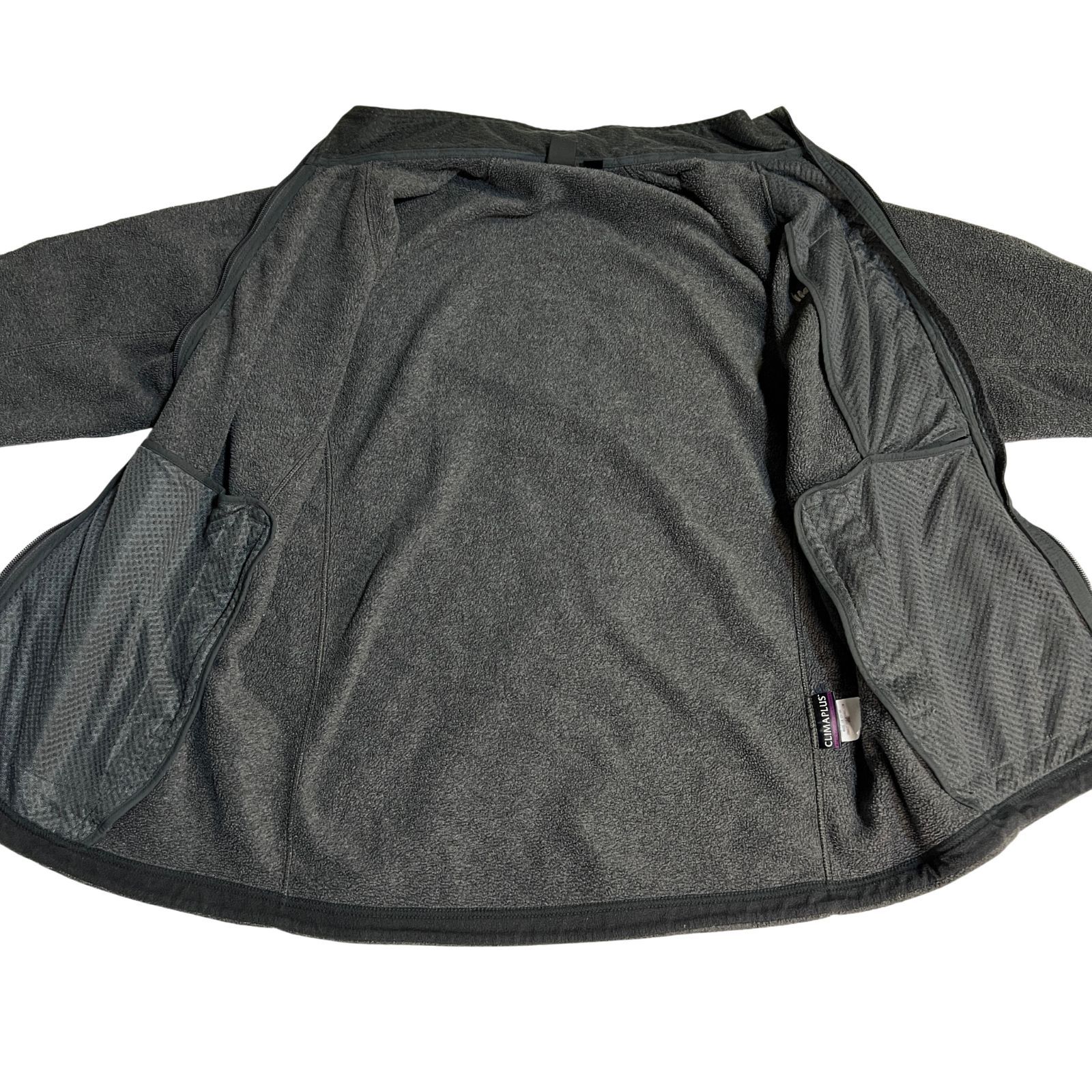 C413 montbell モンベル クリマプラス200 ライニングジャケット グレー