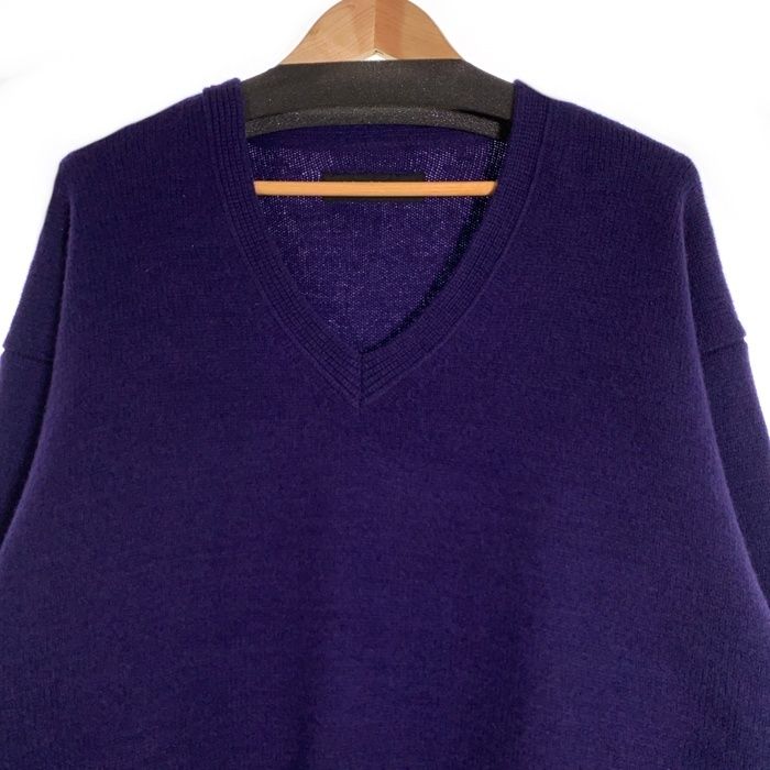 WACKO MARIA ワコマリア V NECK SWEATER Vネックセーター ウールニット 