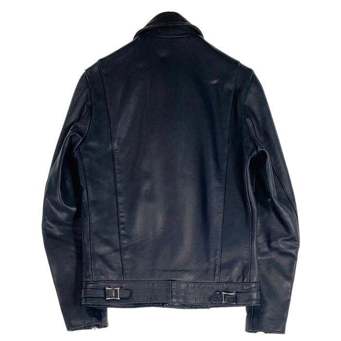 ヒステリックグラマー　レザー　ネイビー　Ｌ Lewis Leathers ルイスレザー HYSTERIC GLAMOUR ヒステリックグラマー