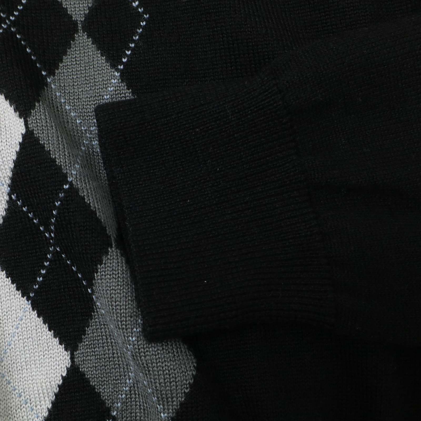 Titleist タイトリスト ゴルフ ロゴ刺繍 ウール☆ アーガイル ハーフ