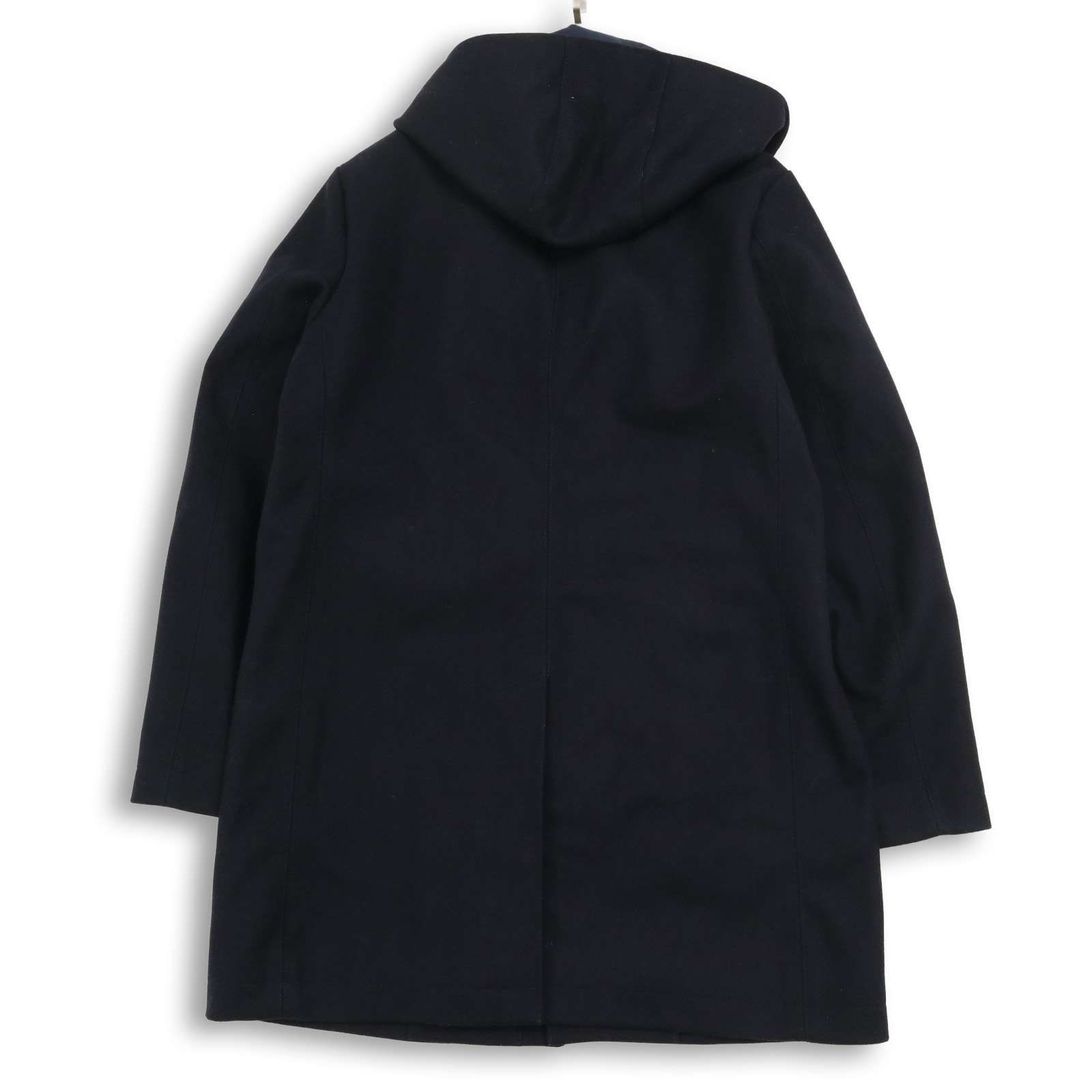 EDIFICE エディフィス 秋冬☆ メルトン ウール フーディー コート Sz