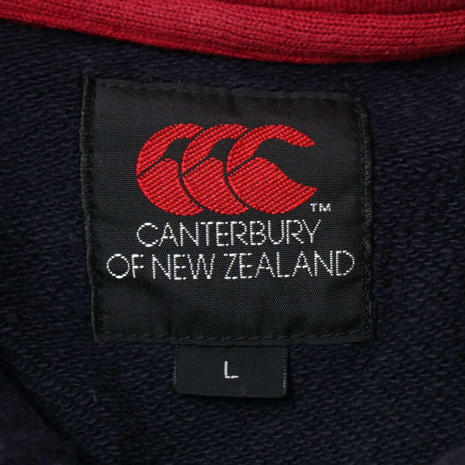 CANTERBURY カンタベリー ラグビー ロゴ刺繍☆ スウェット ボーダー 