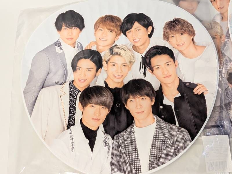 新品未開封 Snow Man メンバー集合 カウコン ジャンボうちわ 5枚セット