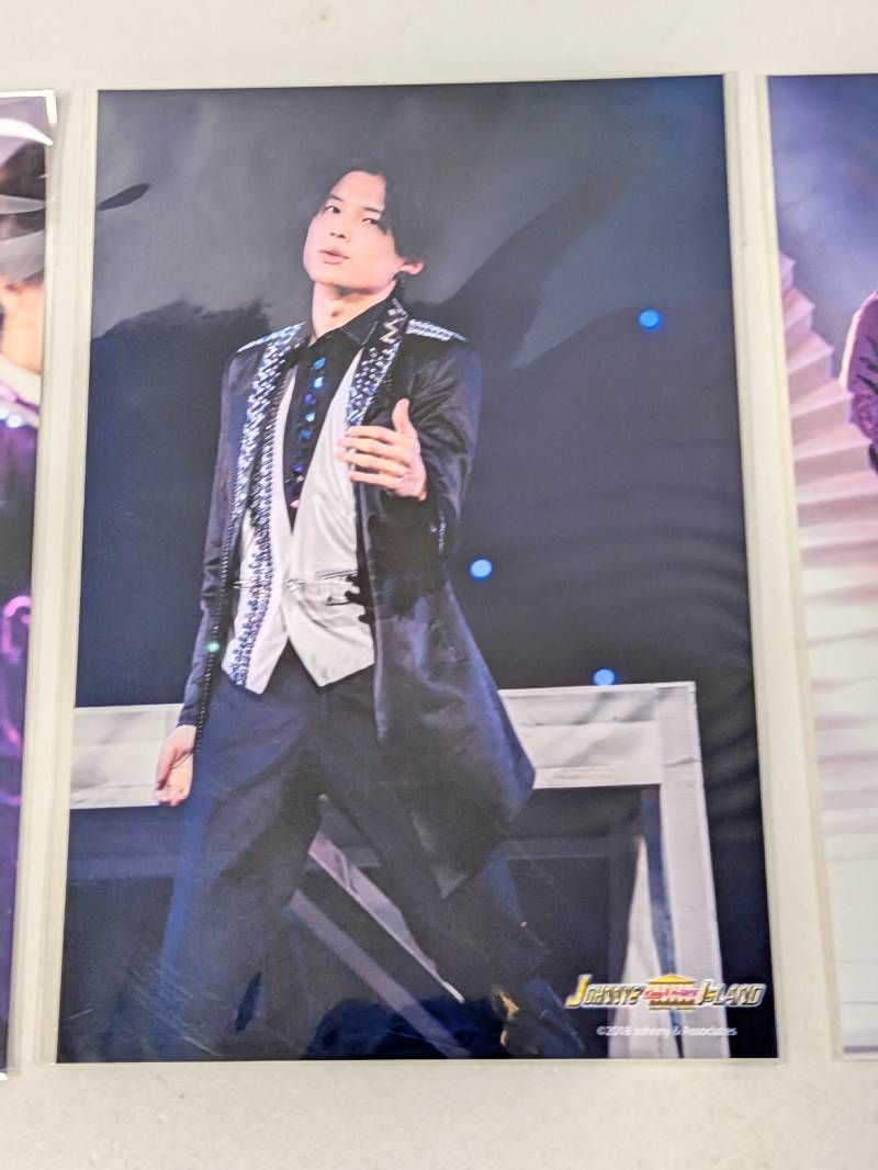 新品未開封 SixTONES 松村北斗 Jr.時代 大判ステージフォト 3枚セット