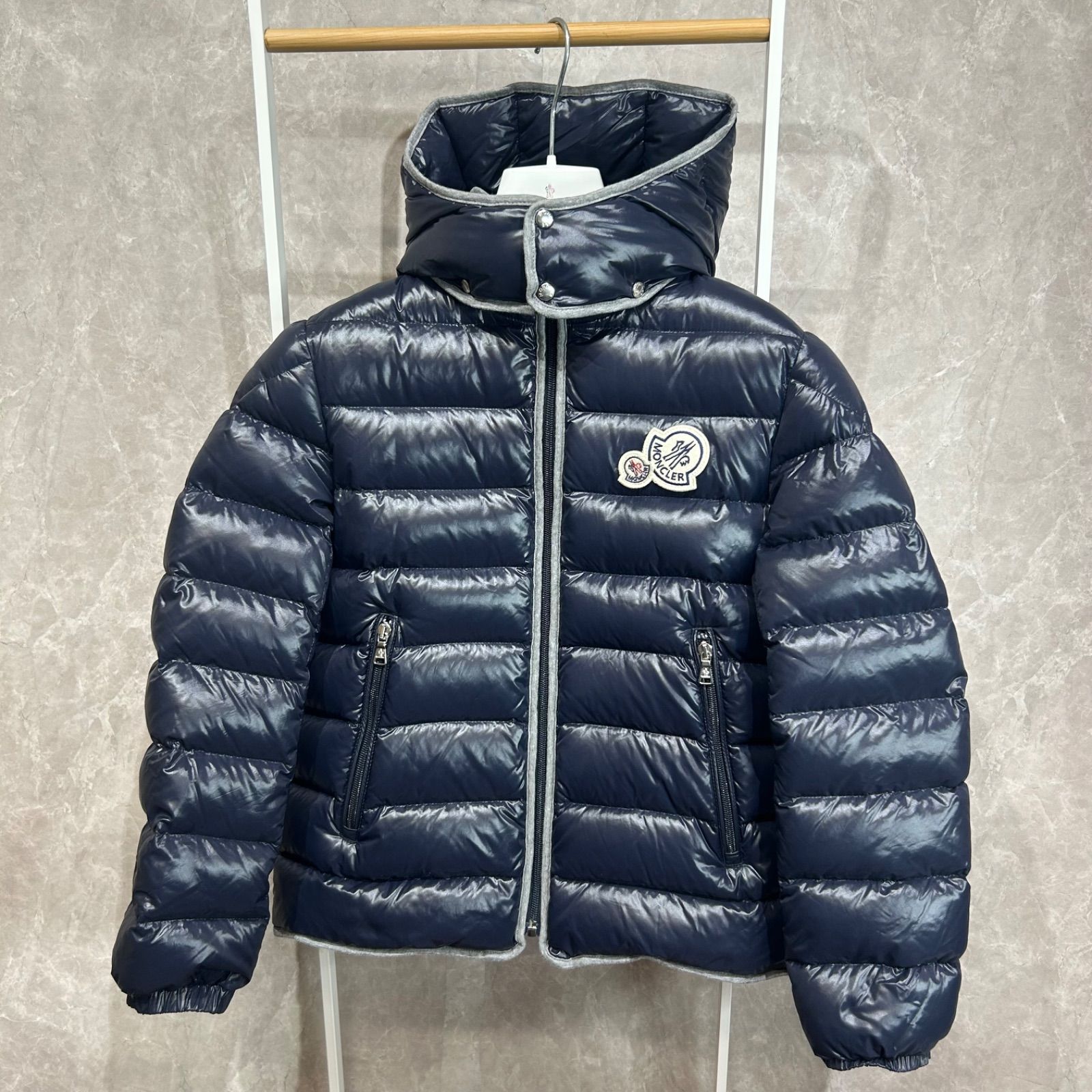 大人OK】【極美品】 MONCLER モンクレールダブルワッペン ダウン