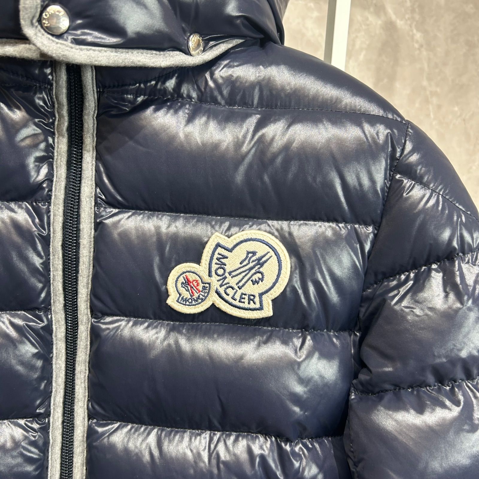 大人OK】【極美品】 MONCLER モンクレールダブルワッペン ダウン