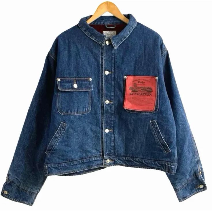 プロラルフローレン　ヴィンテージデニムジャケット 中古・古着通販】POLO RALPH LAUREN (ポロ・ラルフローレン) デニム