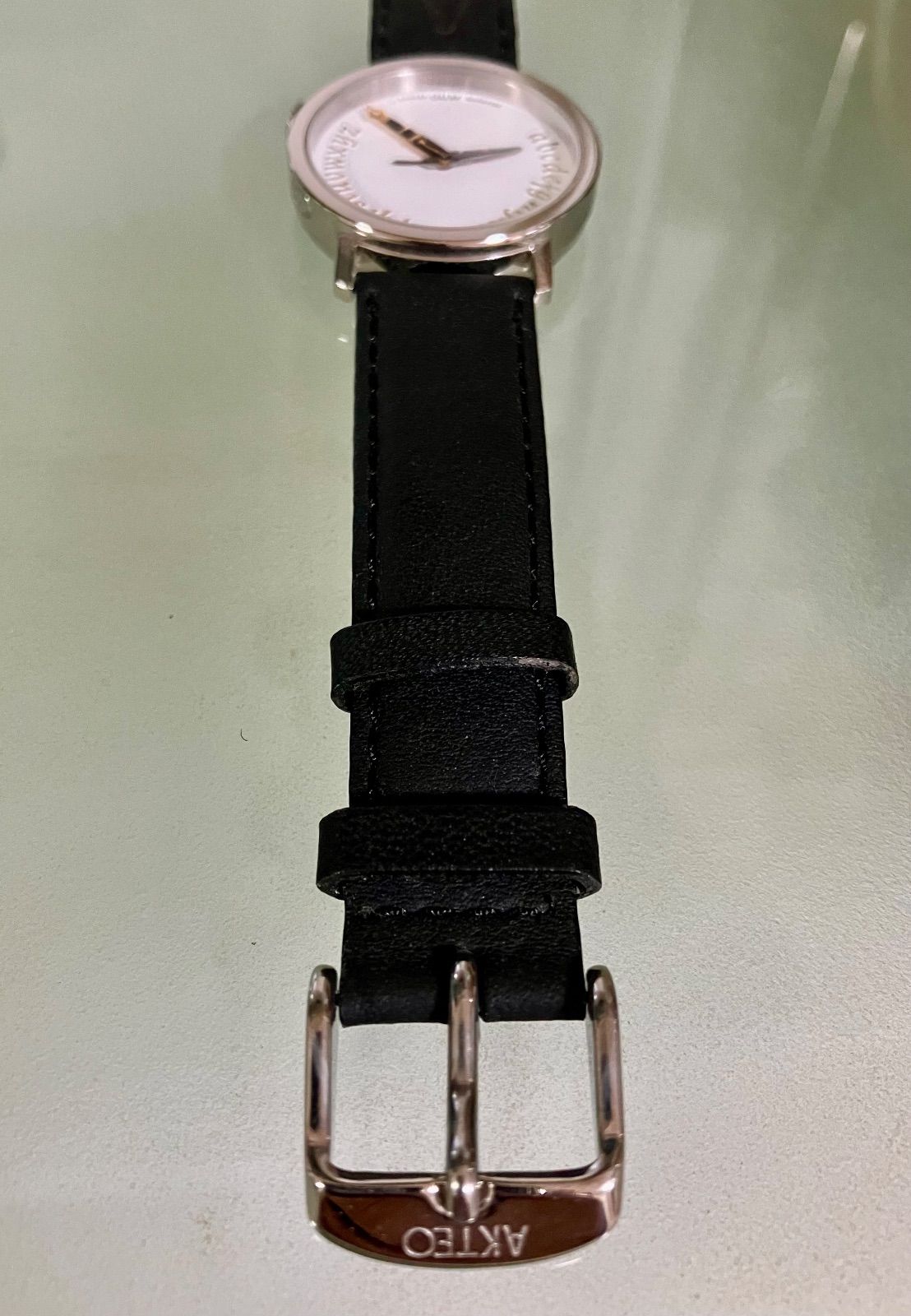 ☆稼働品☆AKTEO アクテオ☆万年筆＆羽ペン☆QZ☆純正ベルト☆ボーイズ