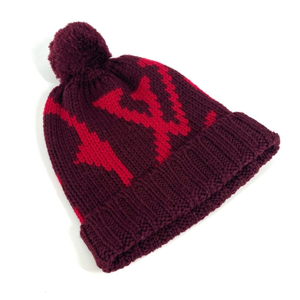 超美品 ルイヴィトン VUITTON ウールグラム キャップ 帽子 ニット帽 ルイヴィトン☆プレゼントに最適 ビーニー ウール帽子☆関税込み