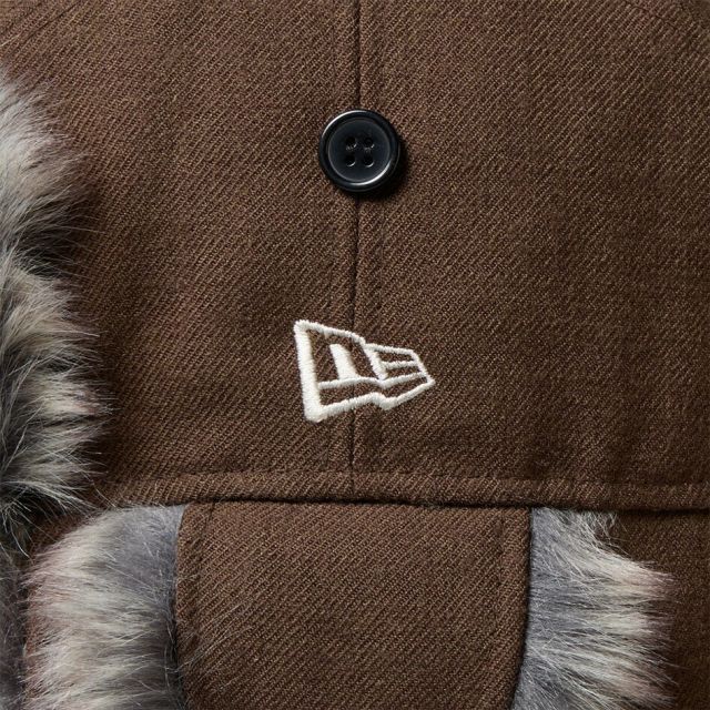 ニューエラ トラッパー ウール The Trapper フライトキャップ 冬 防寒