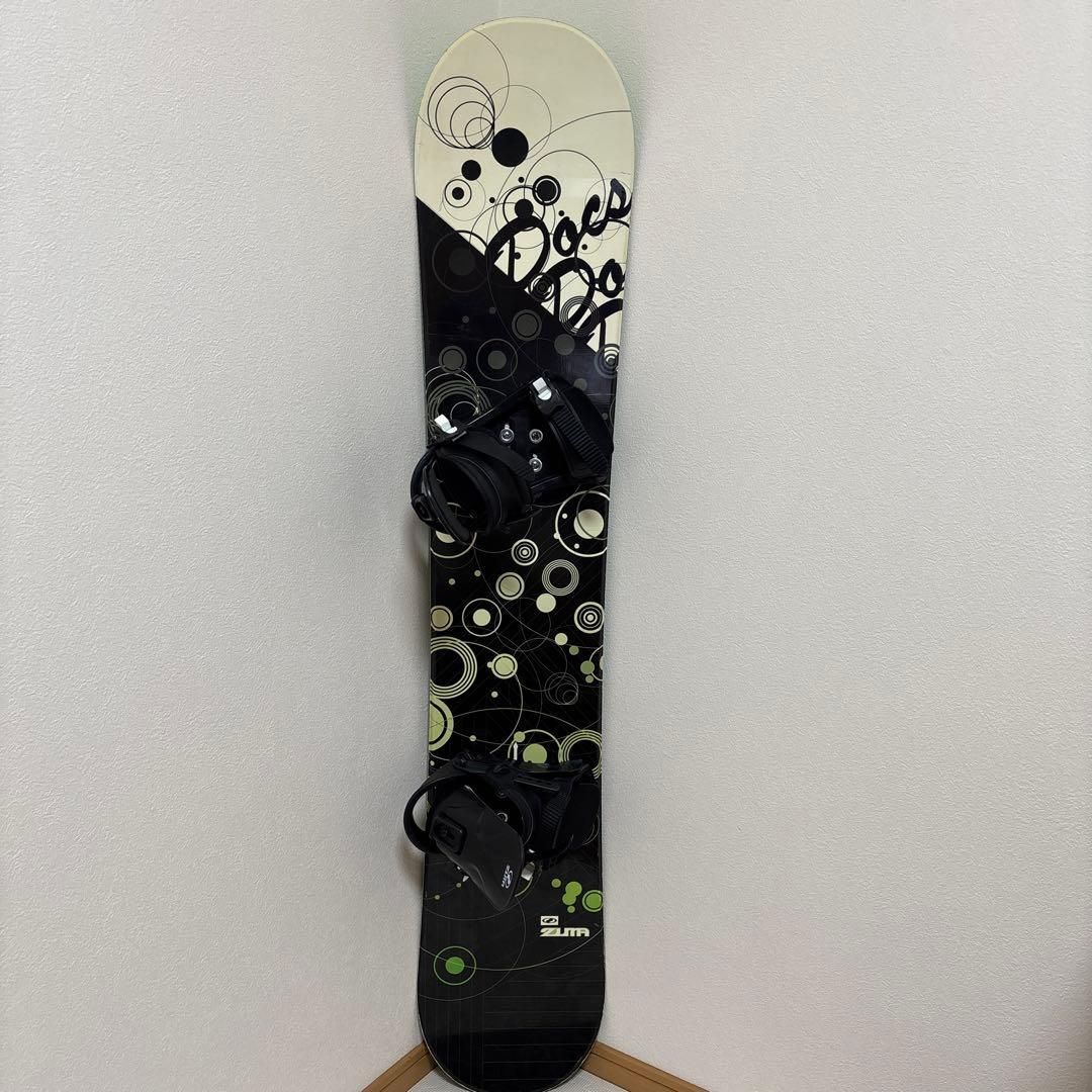 ZUMA DOCS 151Cm スノーボード 板×ビンディング - メルカリ