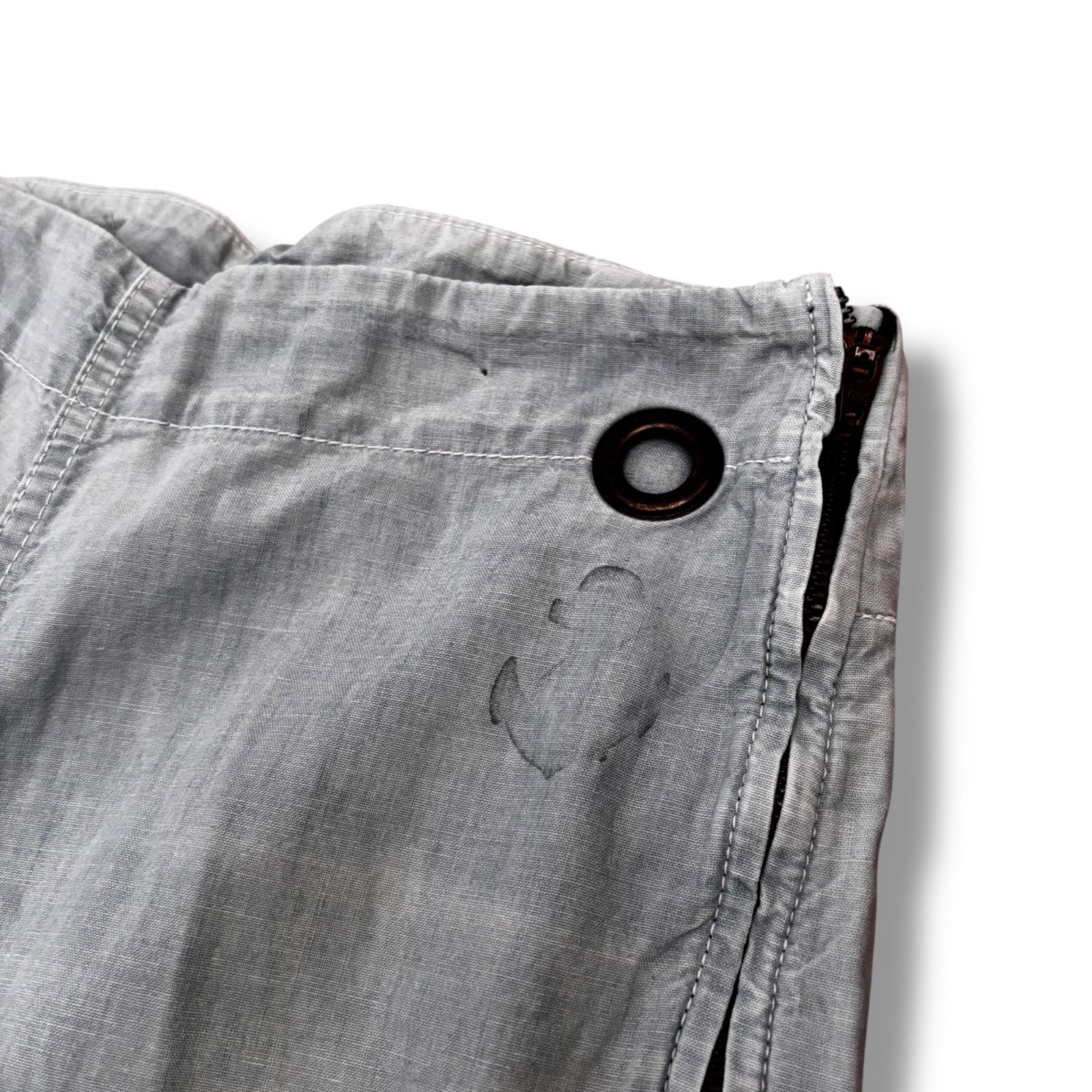 薄色ワイドデニム