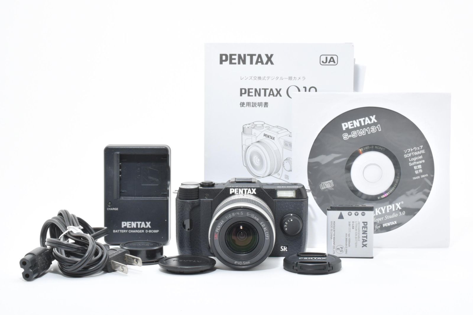 並品] 1855ショット ペンタックス PENTAX Q10 ブラック 02 STANDARD 5