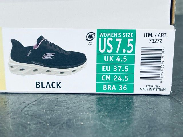 専用出品 新品タグ付き SKECHERS スケッチャーズ 179341-BLK レディース 24.5cm