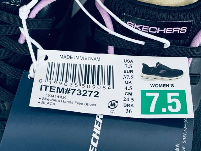 専用出品 新品タグ付き SKECHERS スケッチャーズ 179341-BLK レディース 24.5cm