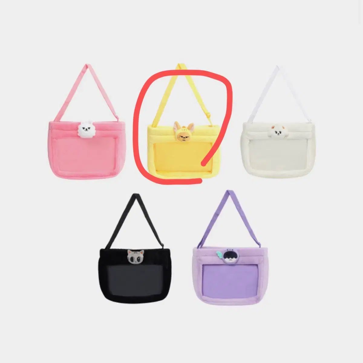 TXT ファンチュン クロスバッグ TXT ACT:TOMORROW プルバトゥ クロスバッグ ファンチュン