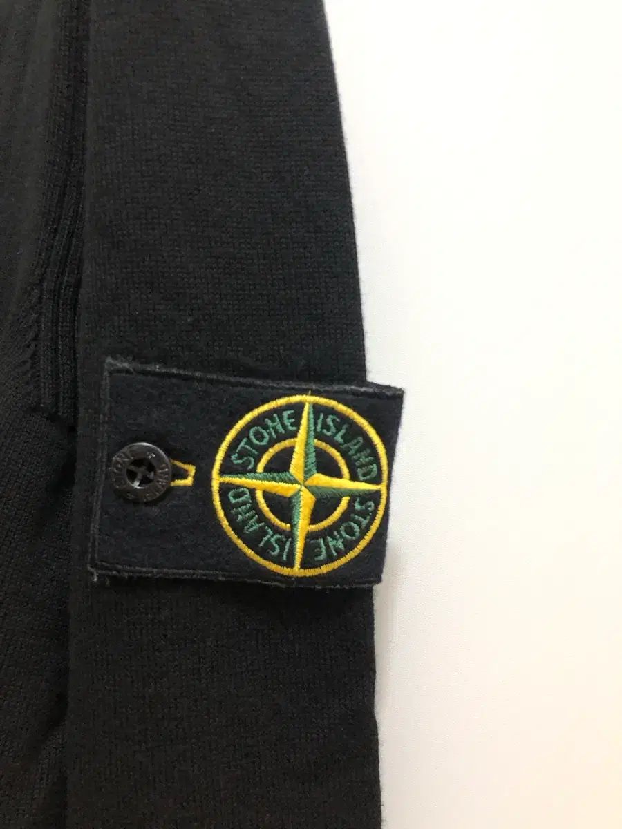 STONE ISLAND ストーンアイランド ワッペン パッチ ニット ブラック S