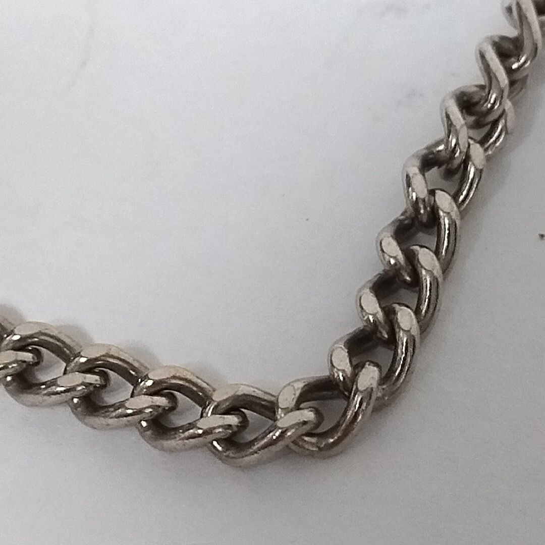 ルイヴィトン シェンヌアノクレ ウォレットチェーン シルバー M58035