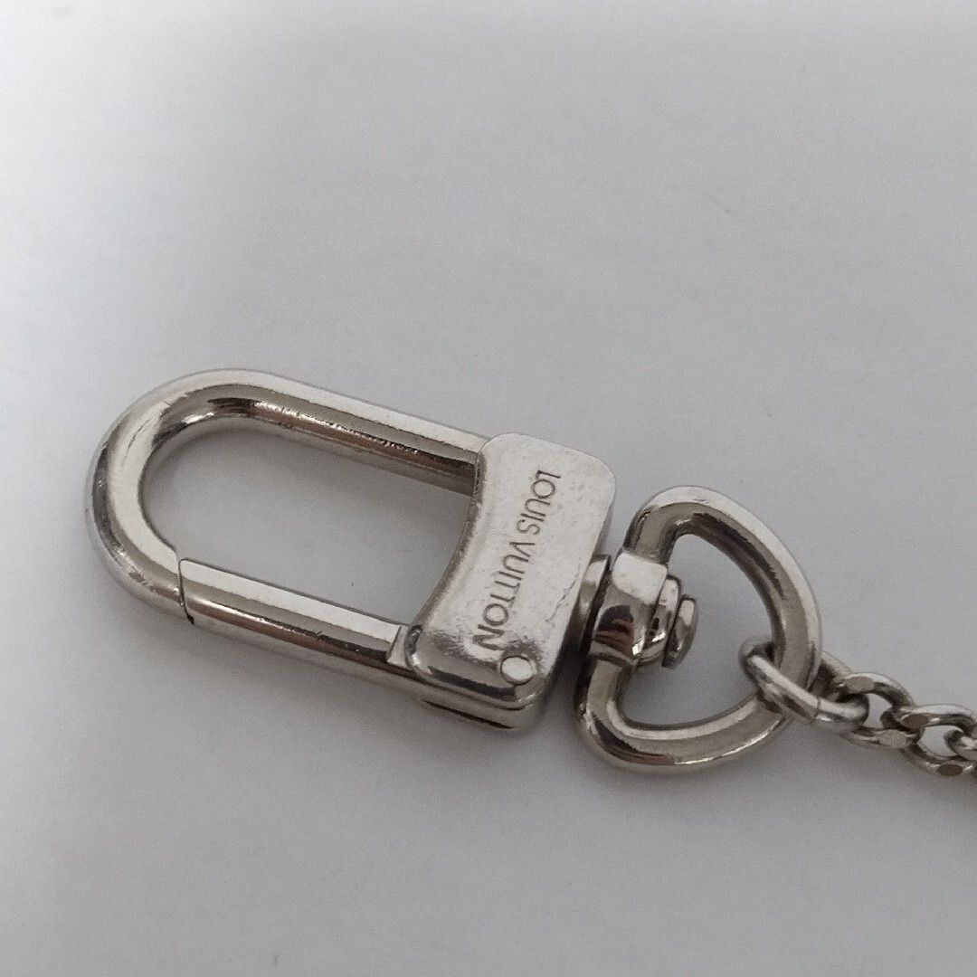 ルイヴィトン シェンヌアノクレ ウォレットチェーン シルバー M58035