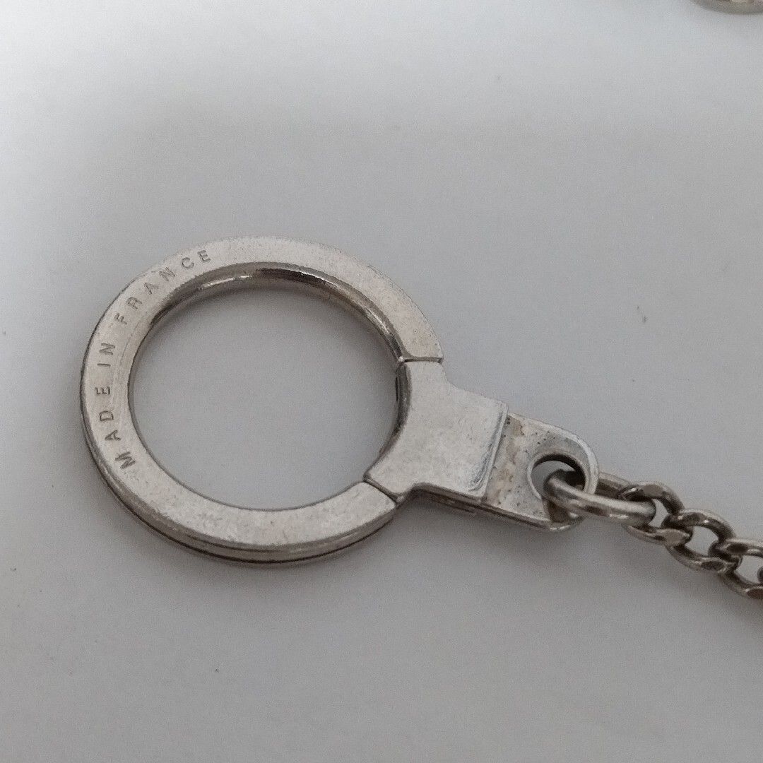 ルイヴィトン シェンヌアノクレ ウォレットチェーン シルバー M58035