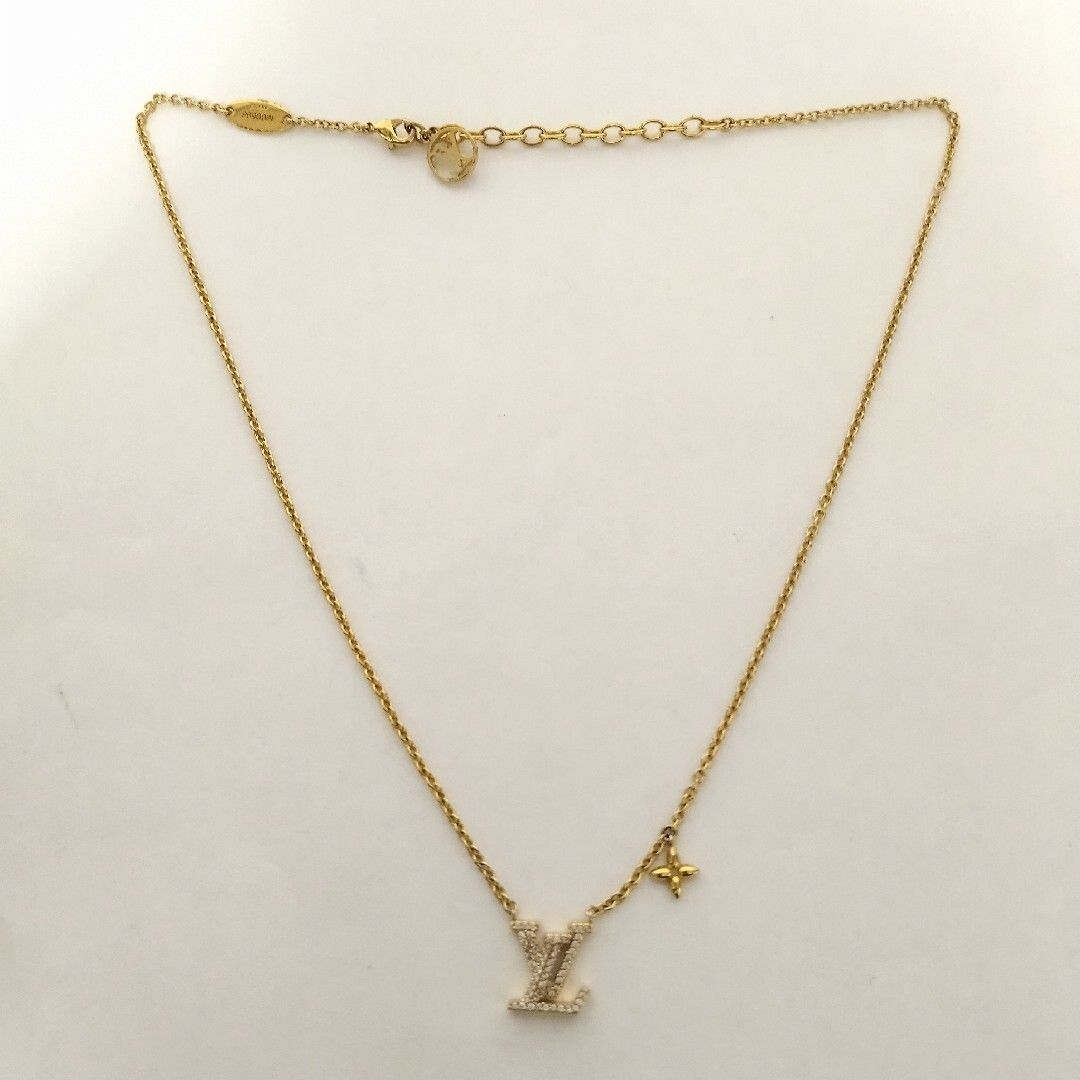 現行品 ルイヴィトン ネックレス・LV アイコニック ゴールド M00596