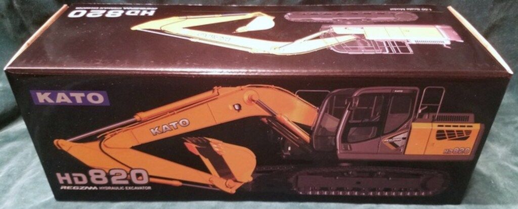 KATO 1/50スケール HD820 REGZAM HYDRAULIC EXCAVATOR - メルカリ