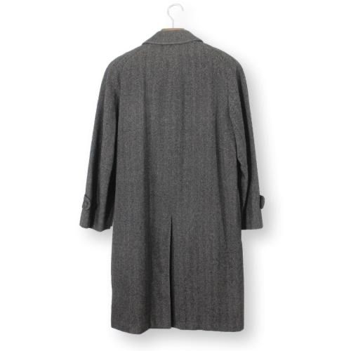 23【美品】ダーバン D'URBAN カシミヤ25％ コート A5 メンズ M