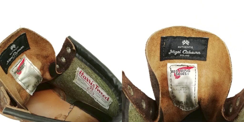 REDWING 4618 ナイジェルケーボン別注 マンソンブーツ レッドウィング レッドウィング REDWING × Nigel Cabourn ナイジェルケーボン 別注