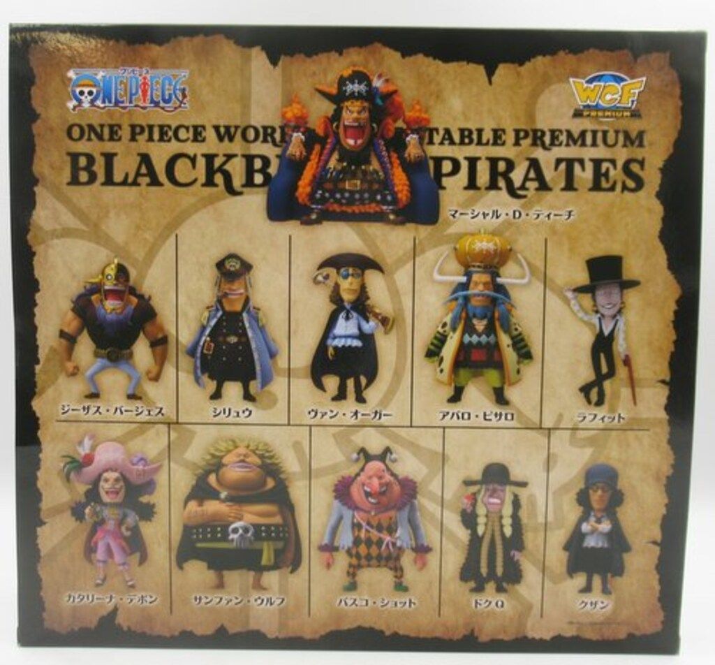 BANDAI SPIRITS WCF PREMIUM ONE PIECE 黒ひげ海賊団 11体セット