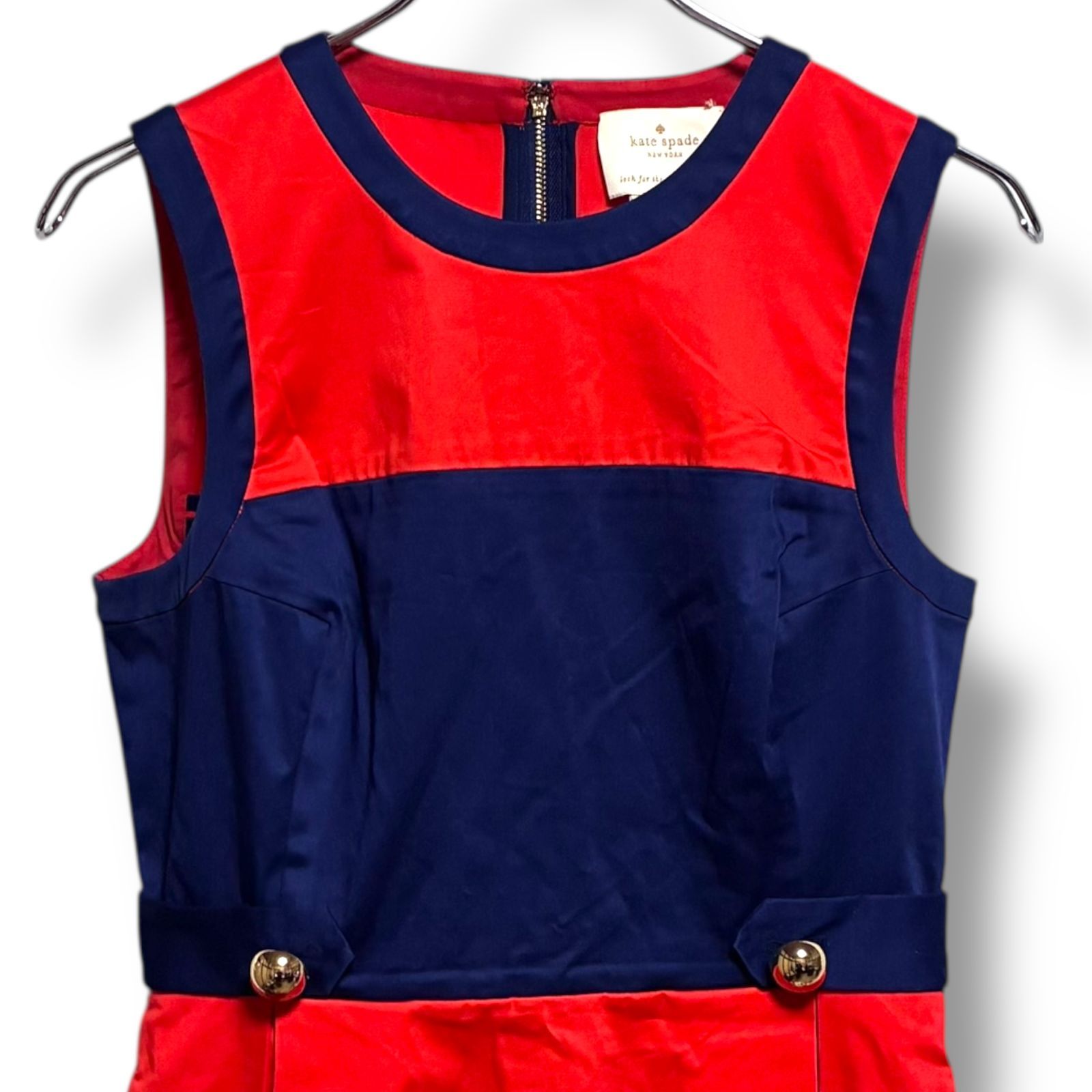 kate spade NEW YORK ケイトスペード ノースリーブワンピース サイズ4