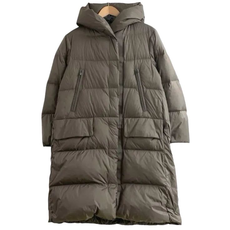 【美品】 ユニクロ ＋J ダウンロングコート UNIQLO ジルサンダー　M UNIQLO ユニクロ +J ジルサンダー ダウンロングコート レディース M