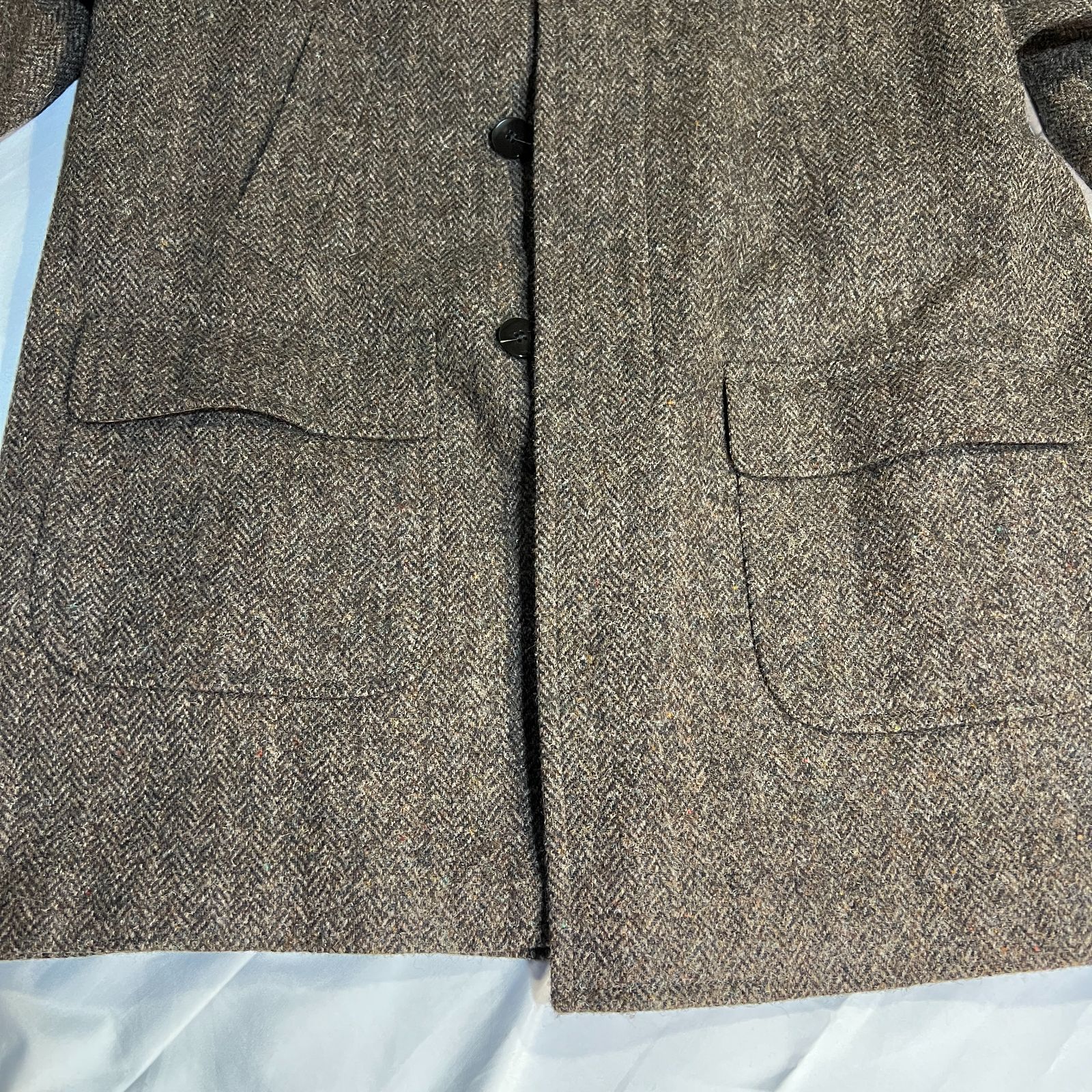 C414 Harris Tweed ハリス ツイード テーラード ジャケット ウール