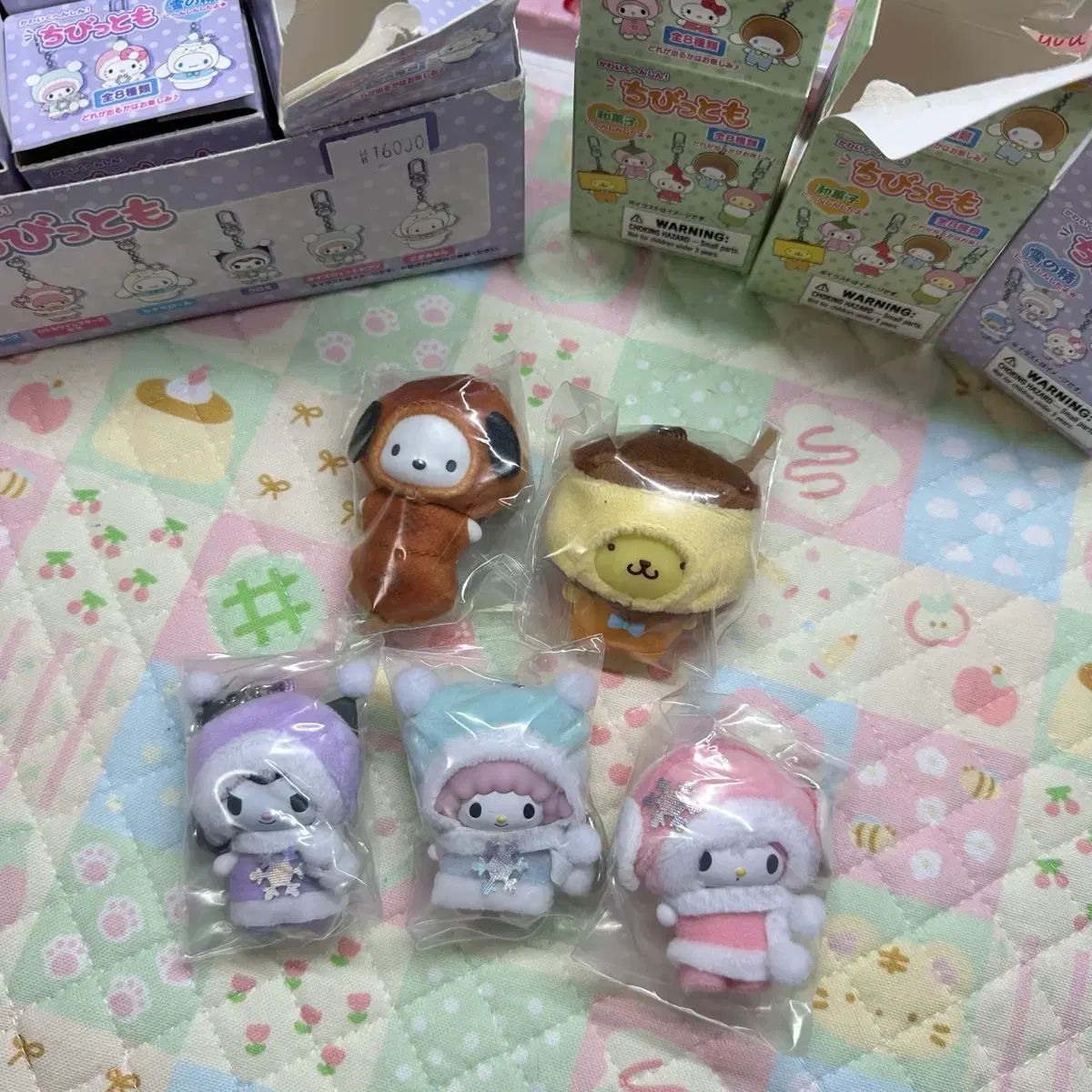 サンリオ ちびっとも 第三弾 雪の精 コンプ サンリオキャラクターズ