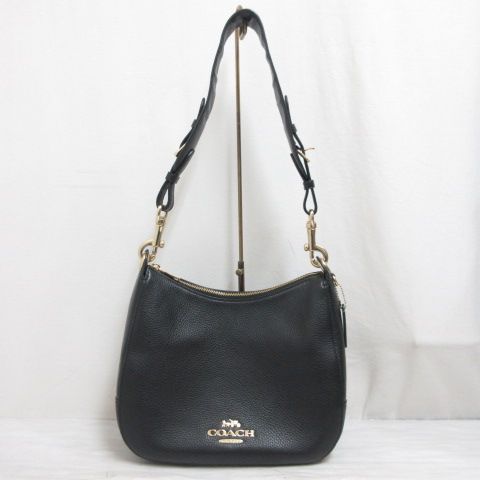 コーチ COACH ショルダーバッグ   F77980 レディース コーチ COACH F77980 レザー 本革 ショルダー バッグ 黒 ブラック 保存
