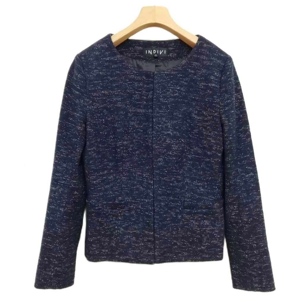 インディヴィ INDIVI ストレッチ フォーマル パンツ スーツ