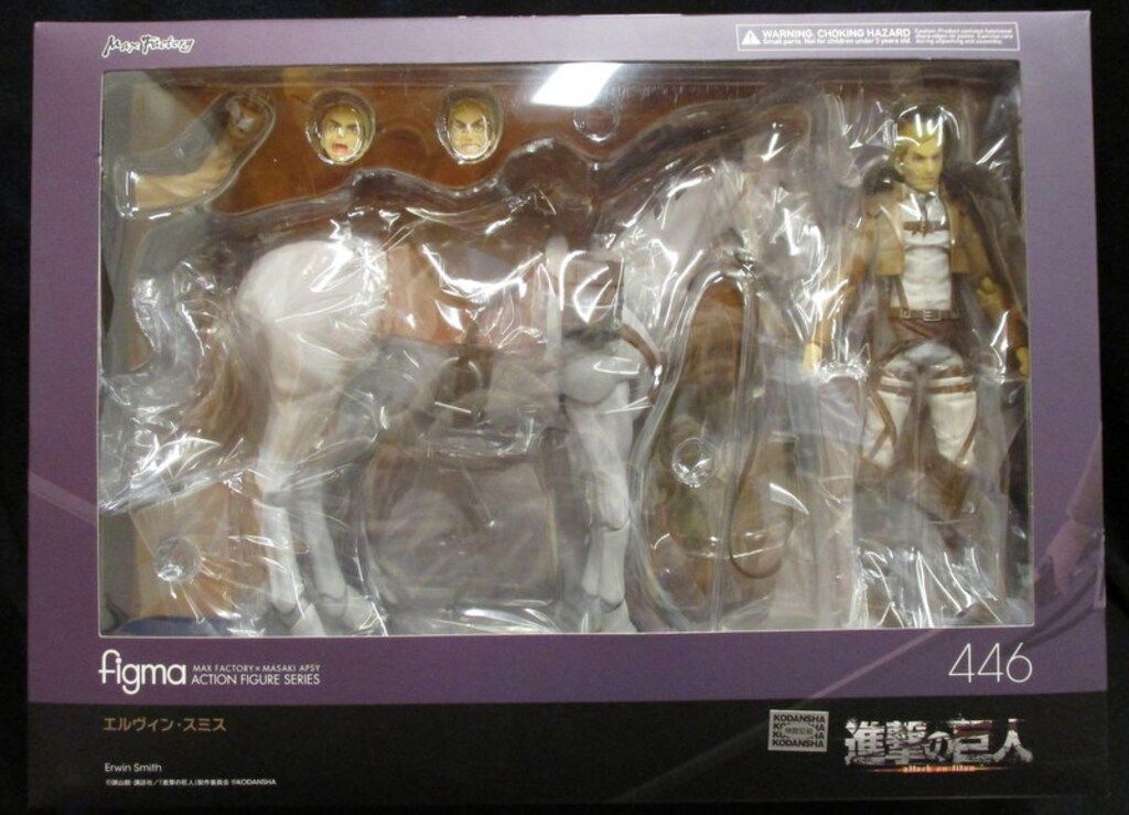 MAXFACTORY figma 進撃の巨人 エルヴィン・スミス 446 - メルカリ