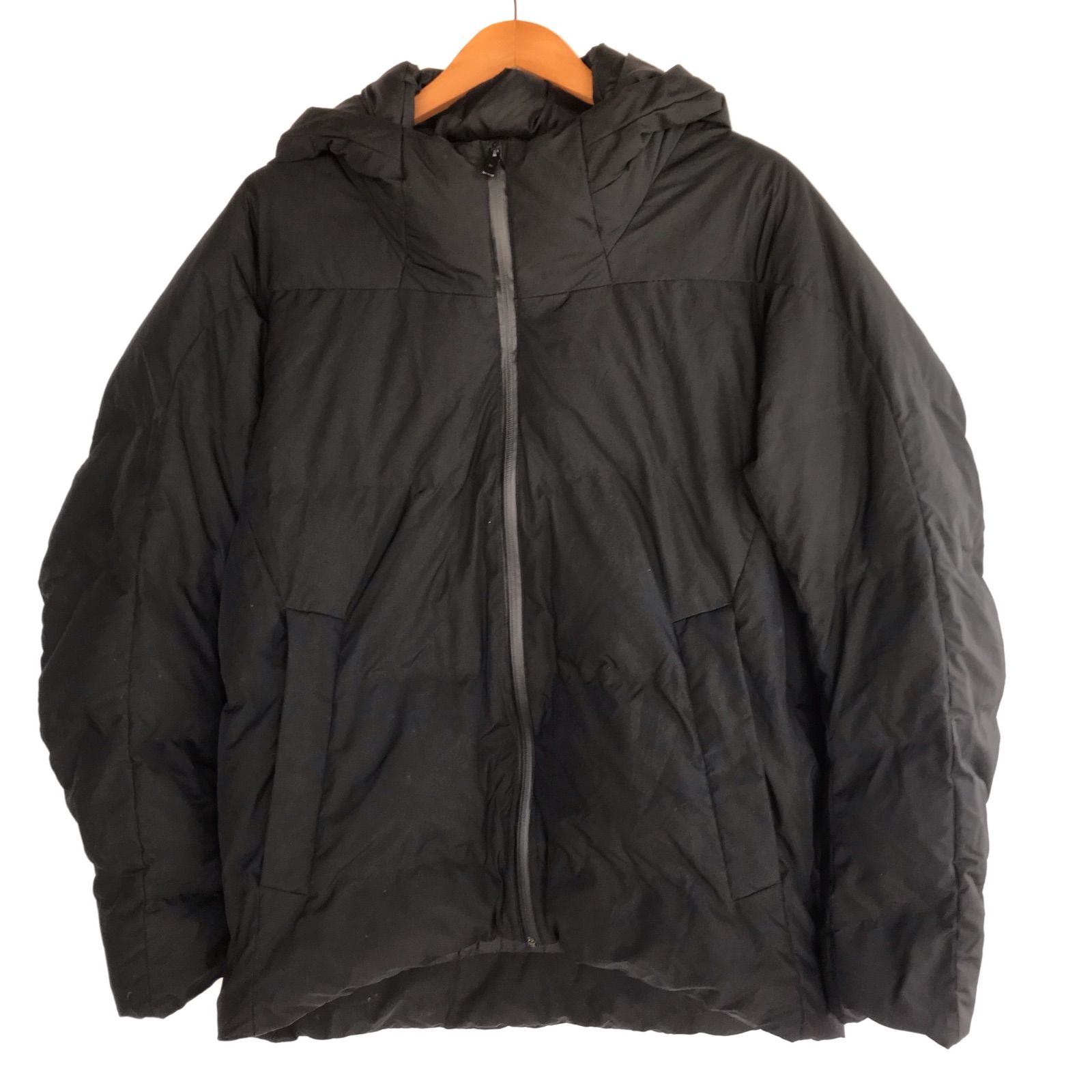 UNIQLO シームレスダウンパーカ メンズ XL ブラック 3062202512230019 